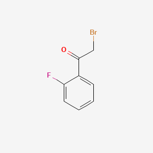 Chemical structure of 2-Bromo-2'-fluoroacetophenone