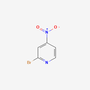 Chemical structure of 2-Bromo-4-nitropyridine