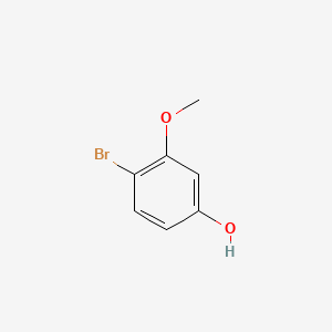 Chemical structure of 4-Bromo-3-methoxyphenol