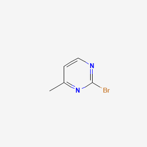 Chemical structure of 2-Bromo-4-methylpyrimidine