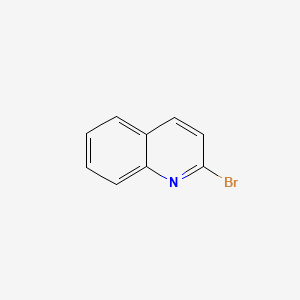 Chemical structure of 2-Bromoquinoline