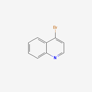 Chemical structure of 4-Bromoquinoline