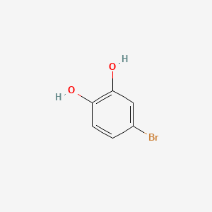 Chemical structure of 4-Bromocatechol
