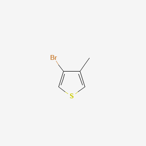 Chemical structure of 3-Bromo-4-methylthiophene