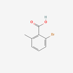 Chemical structure of 2-Bromo-6-methylbenzoic acid