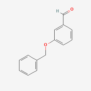 Chemical structure of 3-Benzyloxybenzaldehyde
