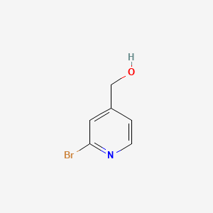 Chemical structure of 2-Bromo-4-pyridinemethanol