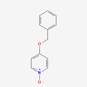 Chemical structure of 4-(Benzyloxy)pyridine N-oxide