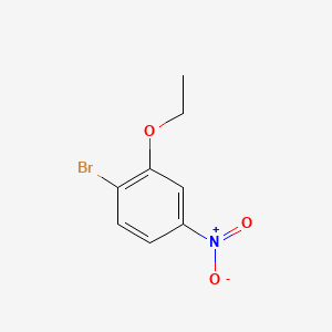 Chemical structure of 2-Bromo-5-nitrophenetole