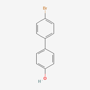 Chemical structure of 4-Bromo-4'-hydroxybiphenyl