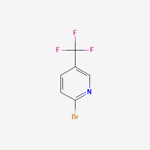 Chemical structure of 2-Bromo-5-(trifluoromethyl)pyridine