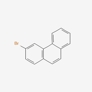 Chemical structure of 3-Bromophenanthrene