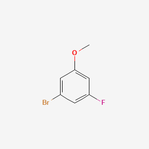 Chemical structure of 3-Bromo-5-fluoroanisole