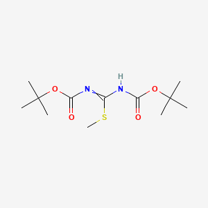Chemical structure of 1,3-DI-Boc-2-methylisothiourea