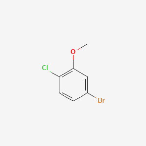 Chemical structure of 5-Bromo-2-chloroanisole