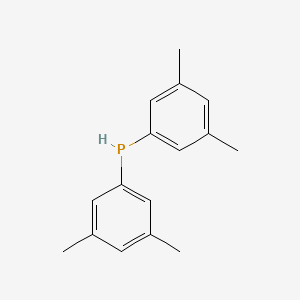 Chemical structure of Bis(3,5-dimethylphenyl)phosphine