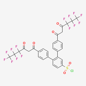 Chemical structure of BHHCT