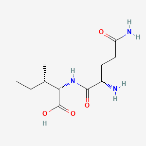 Chemical structure of 1,3-bis(tert-butoxycarbonyl)guanidine