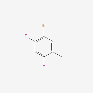 Chemical structure of 5-Bromo-2,4-difluorotoluene