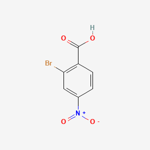 Chemical structure of 2-Bromo-4-nitrobenzoic Acid