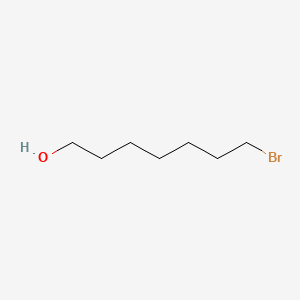 Chemical structure of 7-Bromo-1-heptanol