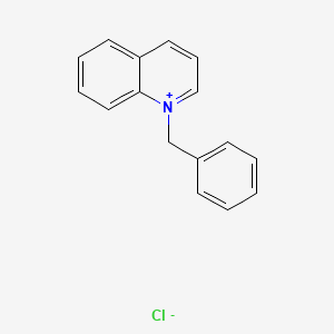 Chemical structure of 1-Benzylquinolinium Chloride
