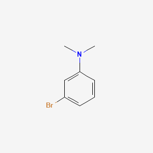 Chemical structure of 3-Bromo-N,N-dimethylaniline