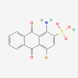 Chemical structure of Bromamine Acid