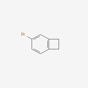 Chemical structure of 4-bromobicyclo[4.2.0]octa-1(6),2,4-triene
