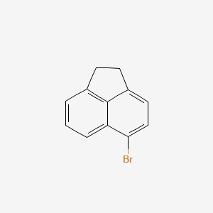 Chemical structure of 5-Bromoacenaphthene