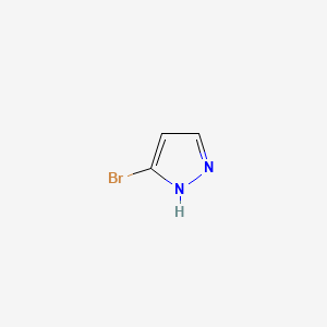 Chemical structure of 3-Bromopyrazole