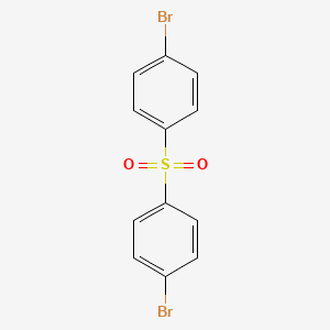 Chemical structure of 4,4'-Dibromodiphenylsulfone