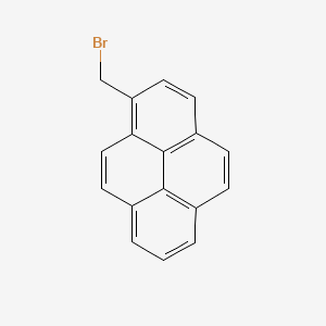 Chemical structure of 1-(Bromomethyl)pyrene