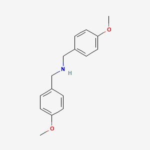 Chemical structure of Bis(4-methoxybenzyl)amine