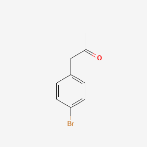 Chemical structure of 4-Bromophenylacetone