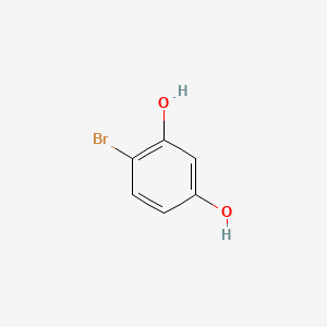 Chemical structure of 4-Bromoresorcinol