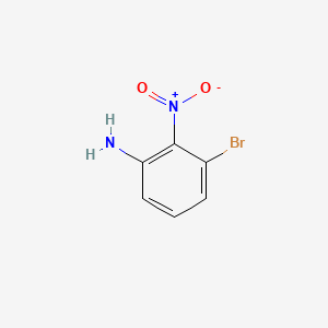 Chemical structure of 3-Bromo-2-nitroaniline