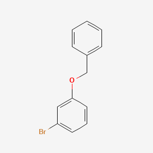 Chemical structure of 3-Benzyloxybromobenzene