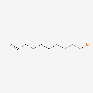 Chemical structure of 10-Bromo-1-decene