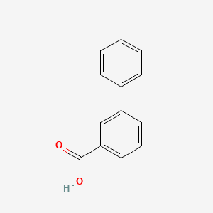 Chemical structure of Biphenyl-3-carboxylic acid