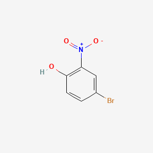 Chemical structure of 4-bromo-2-nitrophenol