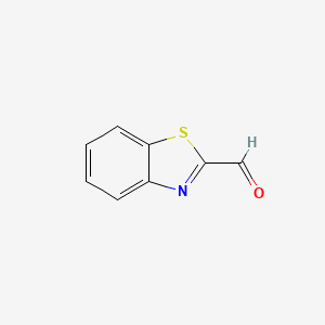 Chemical structure of Benzothiazole-2-carboxaldehyde