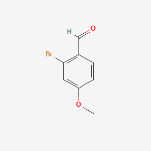 Chemical structure of 2-Bromo-4-Methoxybenzaldehyde