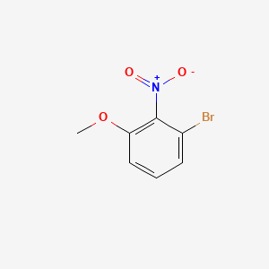 Chemical structure of 3-Bromo-2-nitroanisole