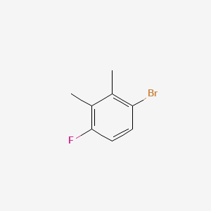 Chemical structure of 6-Bromo-3-fluoro-o-xylene
