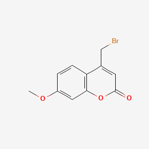 Chemical structure of 4-Bromomethyl-7-methoxycoumarin