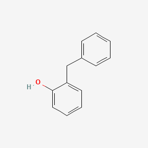 Chemical structure of 2-Benzylphenol