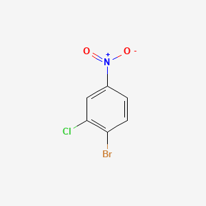 Chemical structure of 1-Bromo-2-chloro-4-nitrobenzene