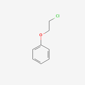 Chemical structure of β-chlorophenetole