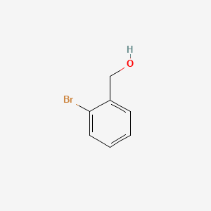 Chemical structure of 2-Bromobenzyl alcohol